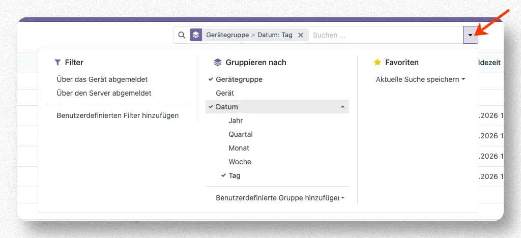 Suchleiste